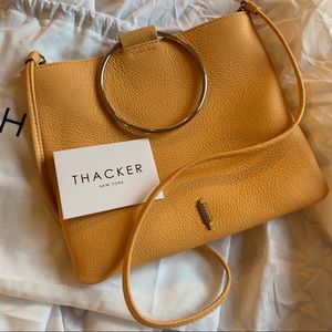 NWOT Thacker Le Leather Crossbody Handbag